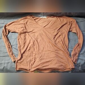 Free People‎ Terracotta Long Sleeve